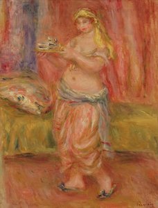 立っているオダリスク、1917年頃 作： Pierre Auguste Renoir